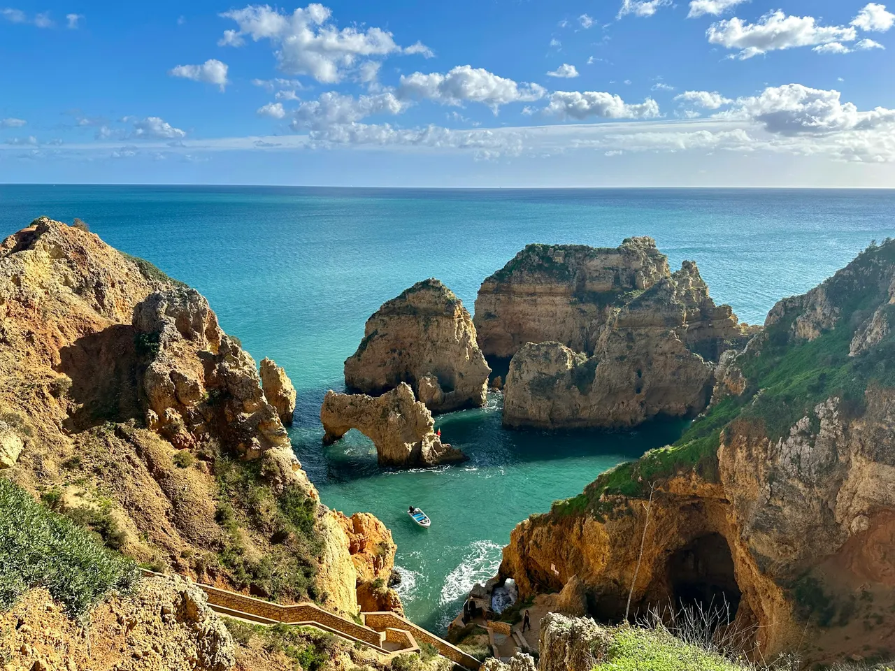 Felsküste an der Ponta da Piedade bei Lagos, Algarve