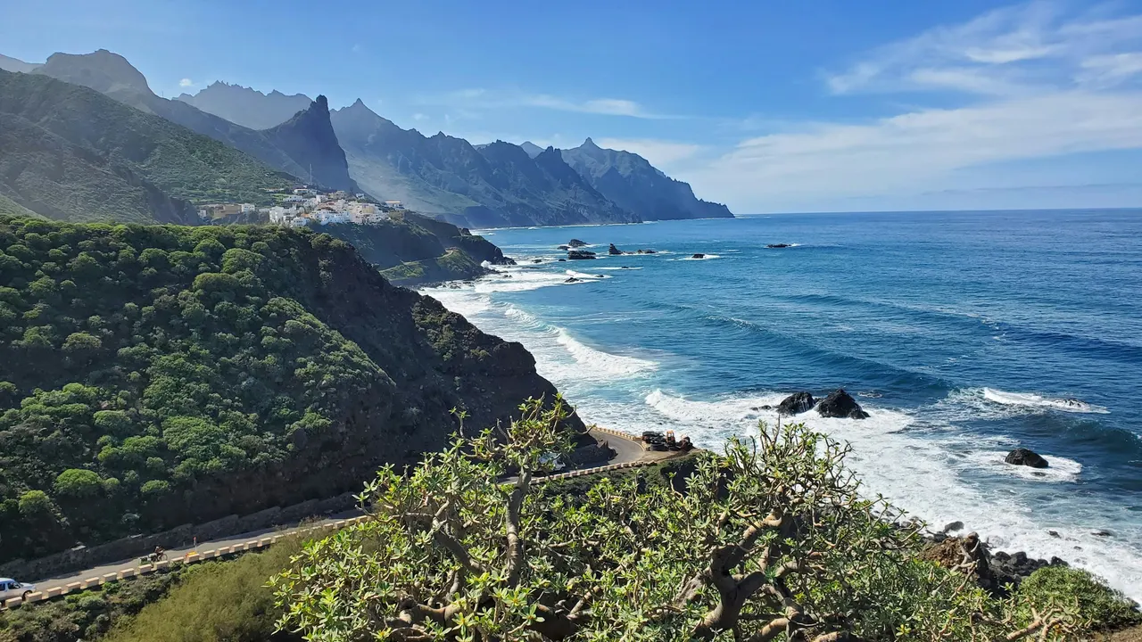 Felsküste im Anaga-Gebirge, Teneriffa